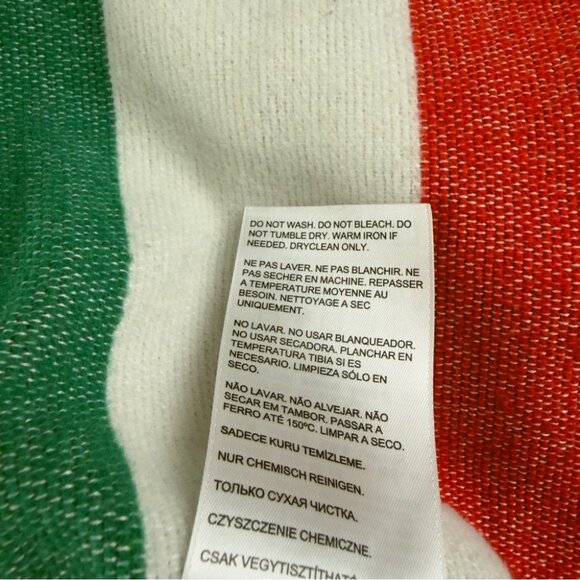 Levi's x Hudson's Bay Women's Sz S Reversible Blanket Lined Stripes Denim Jacket - Picture 14 of 15